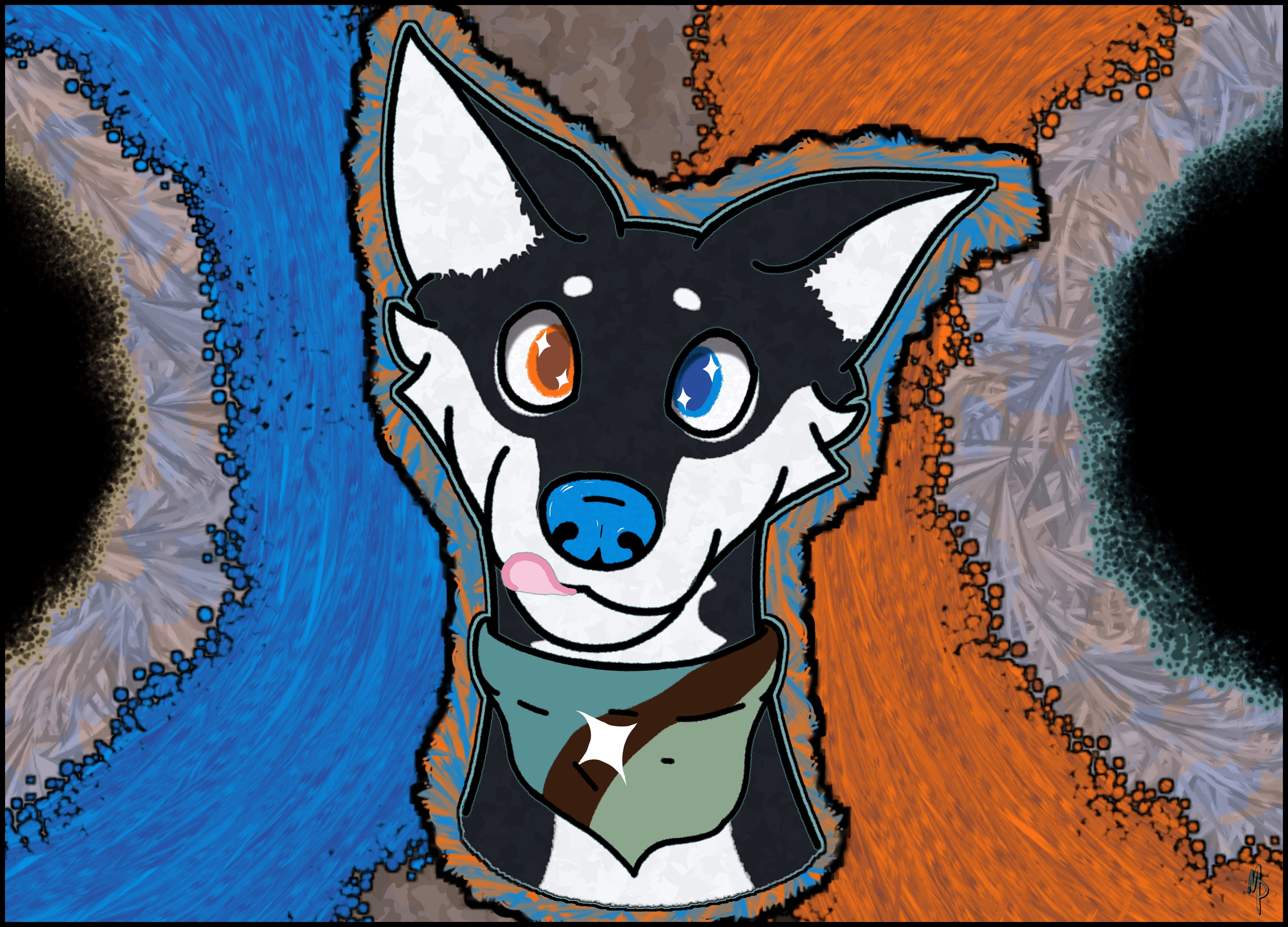 Another background edit that stares back